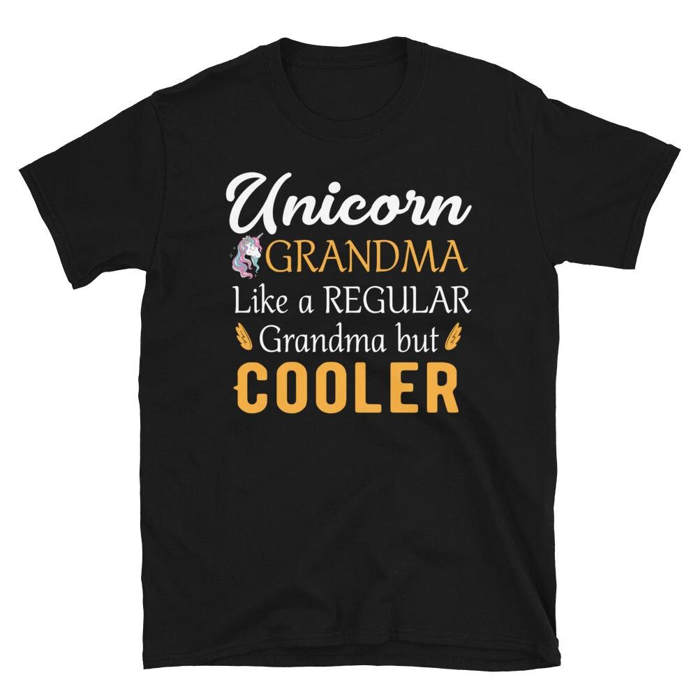 Unicorn Grandma Pretty Cute Fantasy Gift T-Shirt 4XL
