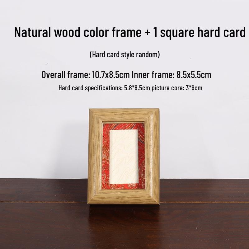 Brocade Calligraphy Ornament: Mini National Style Xuan Paper Pendant - Cultural and Creative Fortune Card Gift