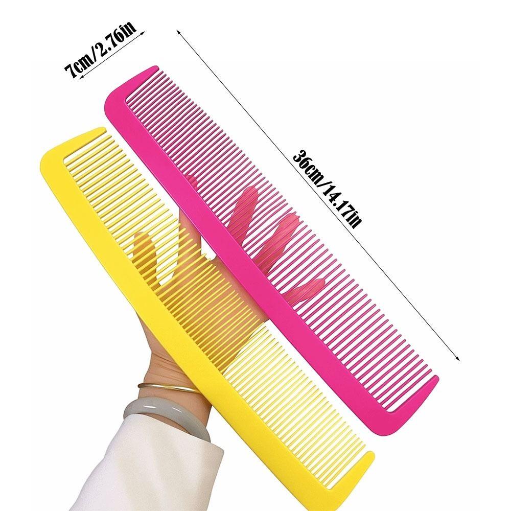 Hair Detangling Massage Straight Hair Comb Plastic Massage Combs Giant Comb  Stress-relieving Toys