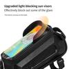Fahrrad Rahmentasche Harte Handytasche Oberrohrtasche für Mountain Road Bike