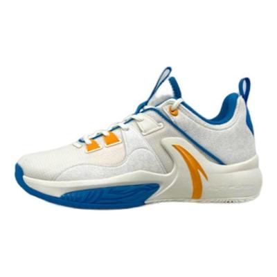 Jump 1.0 Pantofi de Baschet Durabili Antiderapanți cu Glezna Joasă Bărbați adidași Alb Albastru Galben 112211616S-3