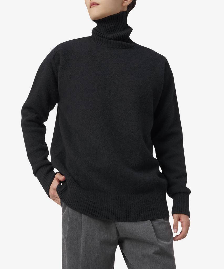 OAMC Whistler Logo High-Neck Knit - Black / 23A28Oak10Fltoa007001