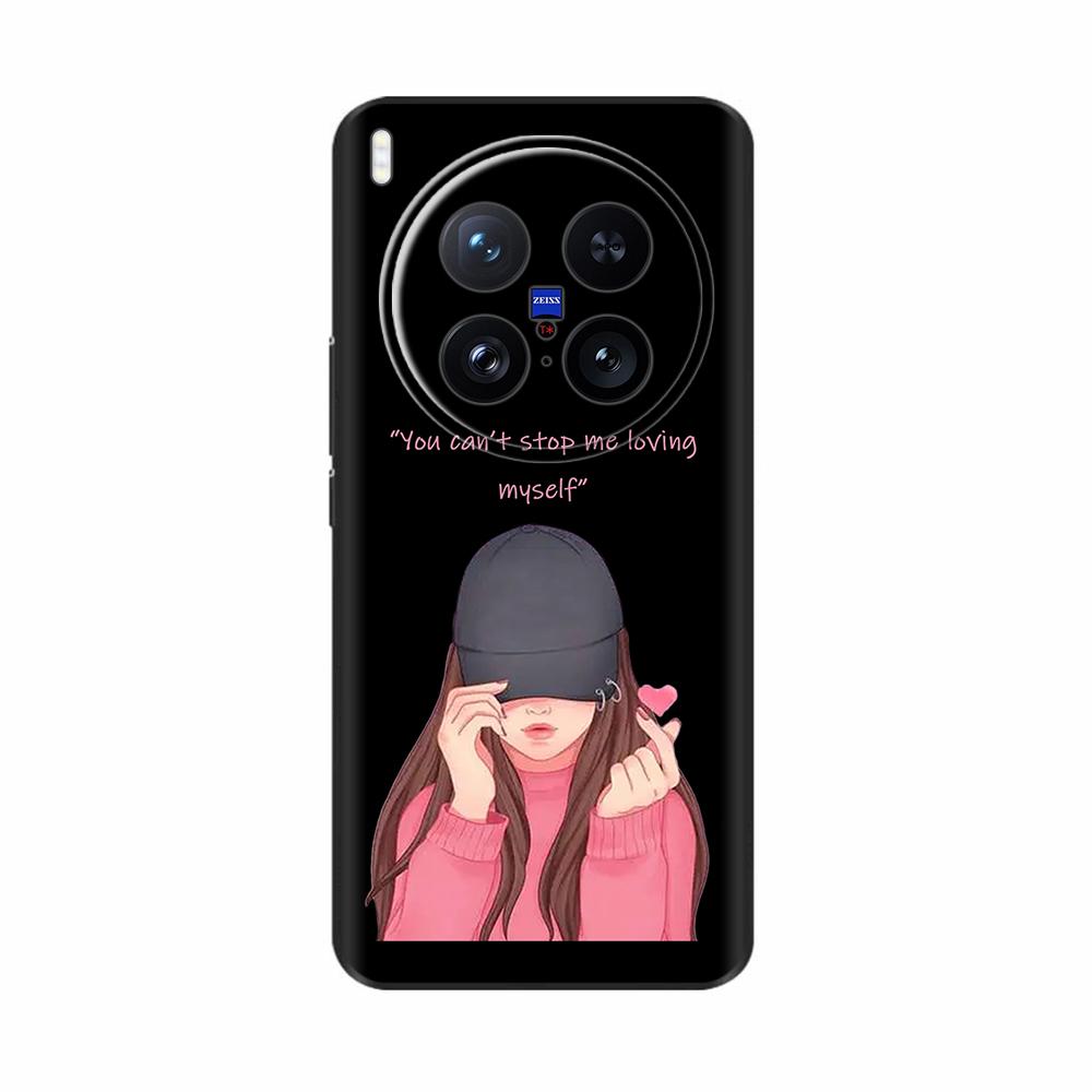 For Vivo X200 Ultra Case Soft TPU Cute Cartoon Painted Back Shell Cover For Vivo X200 Pro Mini Phone Cases for Vivo X200 Pro 5G