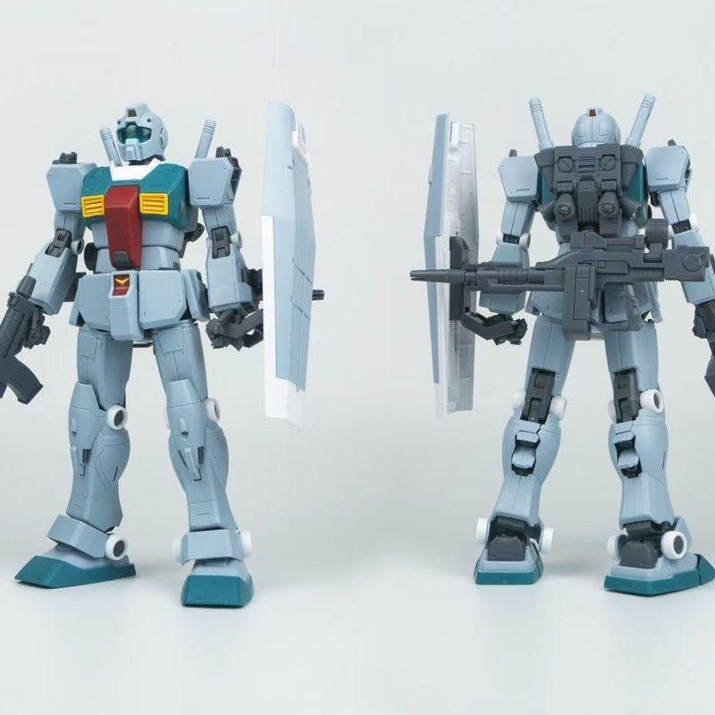 1/72 FangDaJing RGM-79 GM Sleggar HG Hochskalierter Montagebausatz Actionfiguren Schreibtischdekoration Junge Puzzle Spielzeug Geschenk
