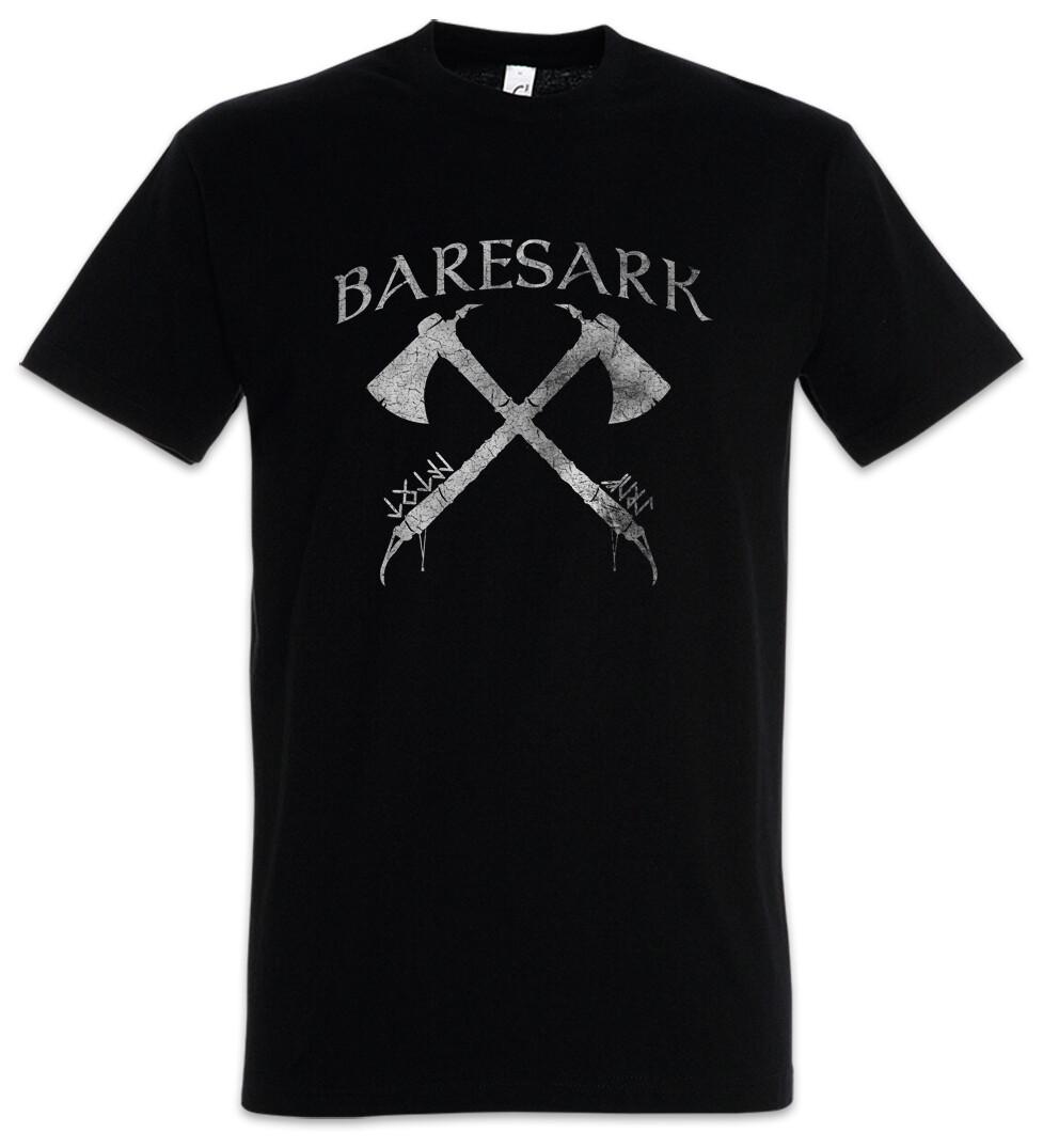 Baresark I T-Shirt Viking Vikings Norse Odin Thor Norsemen Valhalla Valhall XL