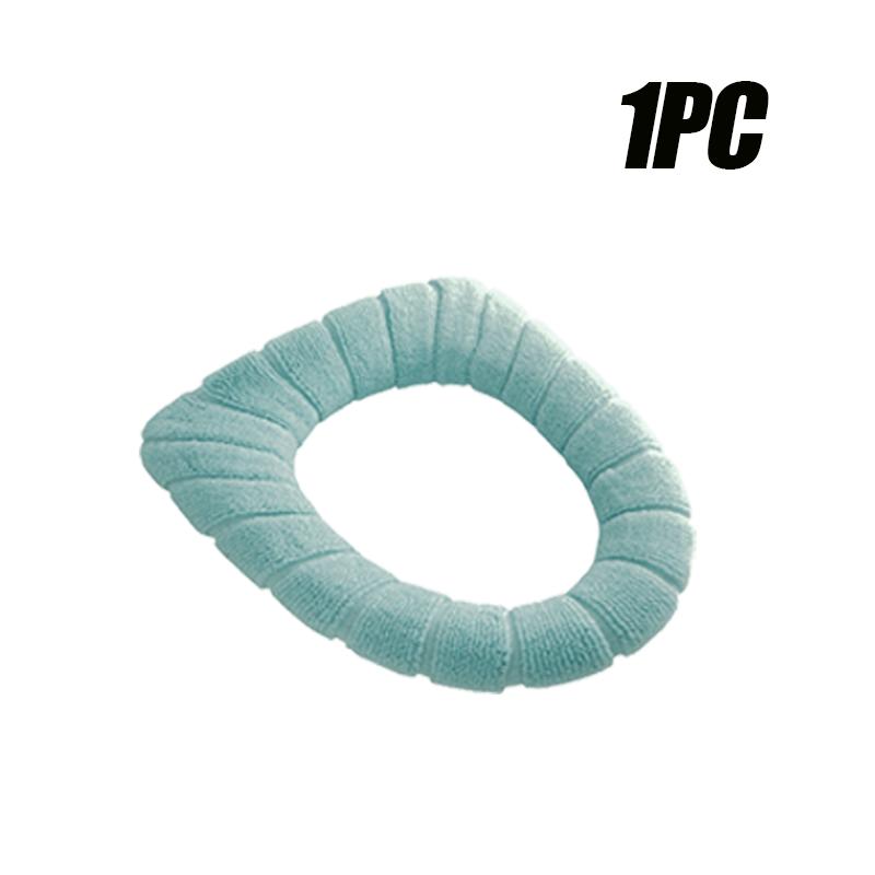 

20 шт. подушка для сиденья унитаза, зимняя, утолщенная, плюшевая, подушка для сиденья унитаза, подогреватель сиденья унитаза, чехол для сиденья унитаза