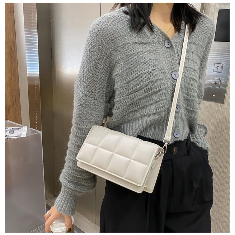 Women Fashion Trend Classic Handle Handbag Women Shoulder Bag Small PU Leather Women Crossbody Bag