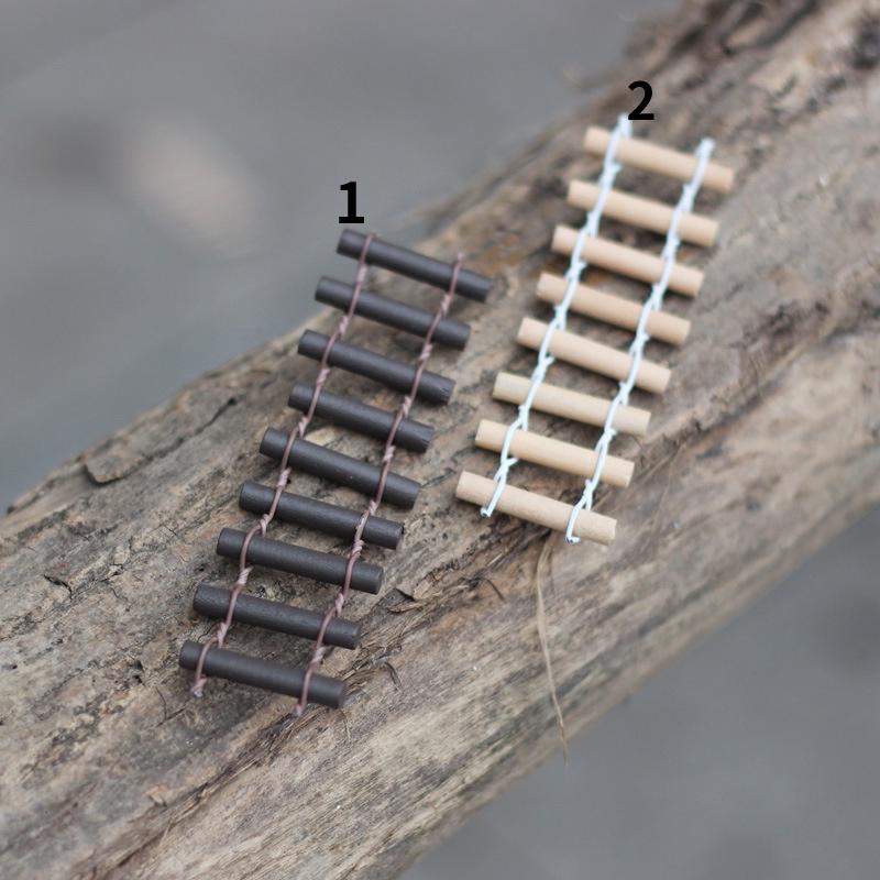 Handmade Wood Fence Palisade Miniature Fairy Garden Home Houses Decoration Mini Craft Micro Landscaping Decor DIY Accessories