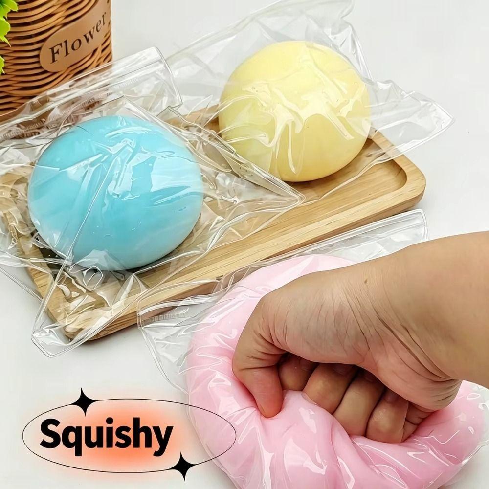 Superweicher langsam aufgehender Ball Waschbares sensorisches Fidget-Spielzeug Langlebiger Squishy-Ball Kinder Erwachsene