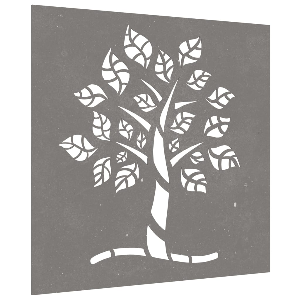 Rustikale Wandkunst im Freien - Vintage Baum des Lebens Skulptur, geeignet für Wohnzimmer, Home Office, Hochzeit Innen- und Außendekoration