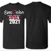Eurovision Song Contest T-Shirt Men  Casual 100% Cotton Tee Shirt Round Collar Short Sleeve T Shirt Printed Clothing