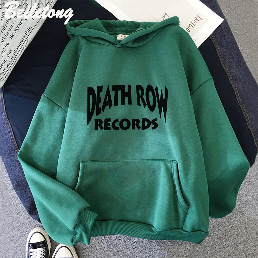 Cool Death Row Records LOGO Men Hoddie Fashion Casual Hoodies Long Sleeve Women/men Spring/Autumn Sweatshirt Harajuku Hip Hop