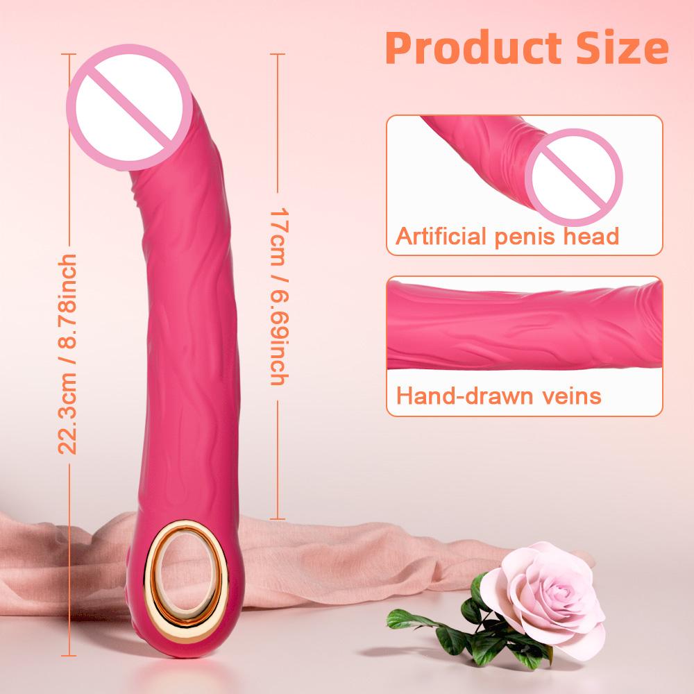 Powerful Dildo Vibrator for Women Clitoris Stimulator Massager Female G Spot Vibrating Big Dick Masturbation Adult Sex Toys