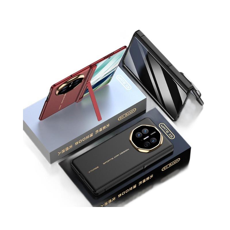 Ultra-Thin Magnetic Case With Kickstand Mate X3 X5 - Full Coverage PC Shell Screen Film Integrated