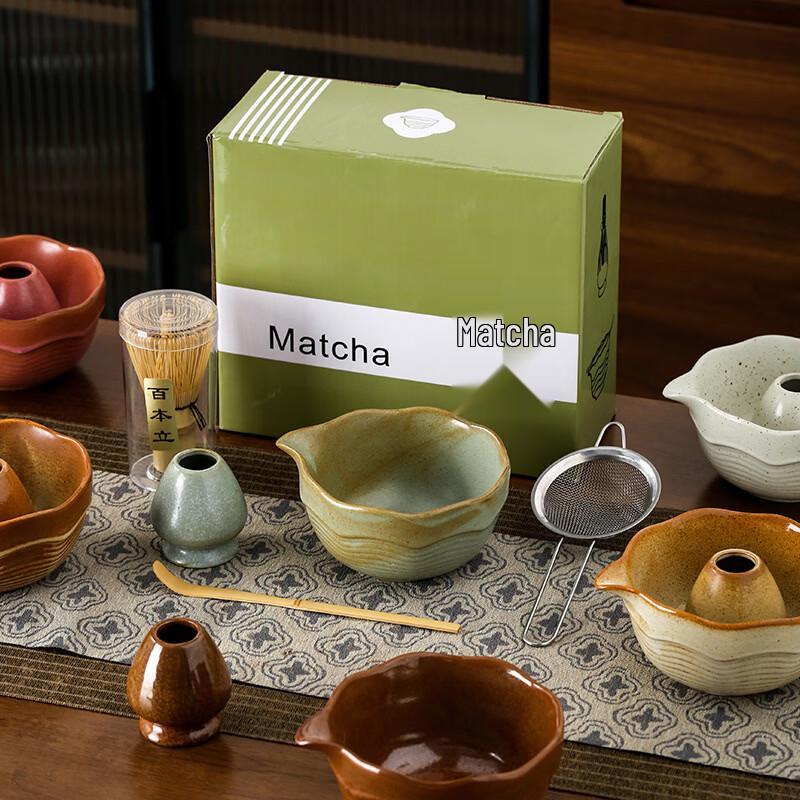 DeOu Xingguang Song Dynasty Matcha Tea Ceremony Tool Set