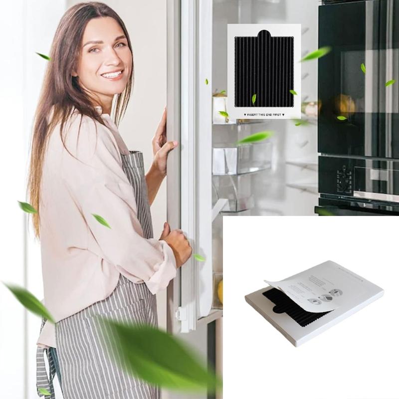 Pack of 8 Refrigerator Air Filter Replacement Carbon Activated Filter for EAFCBF 242061001 241754001 Accessories