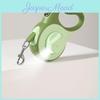 Corde de traction pour chien extensible automatique en nylon ABS et alliage d'aluminium pour le voyage et la promenade