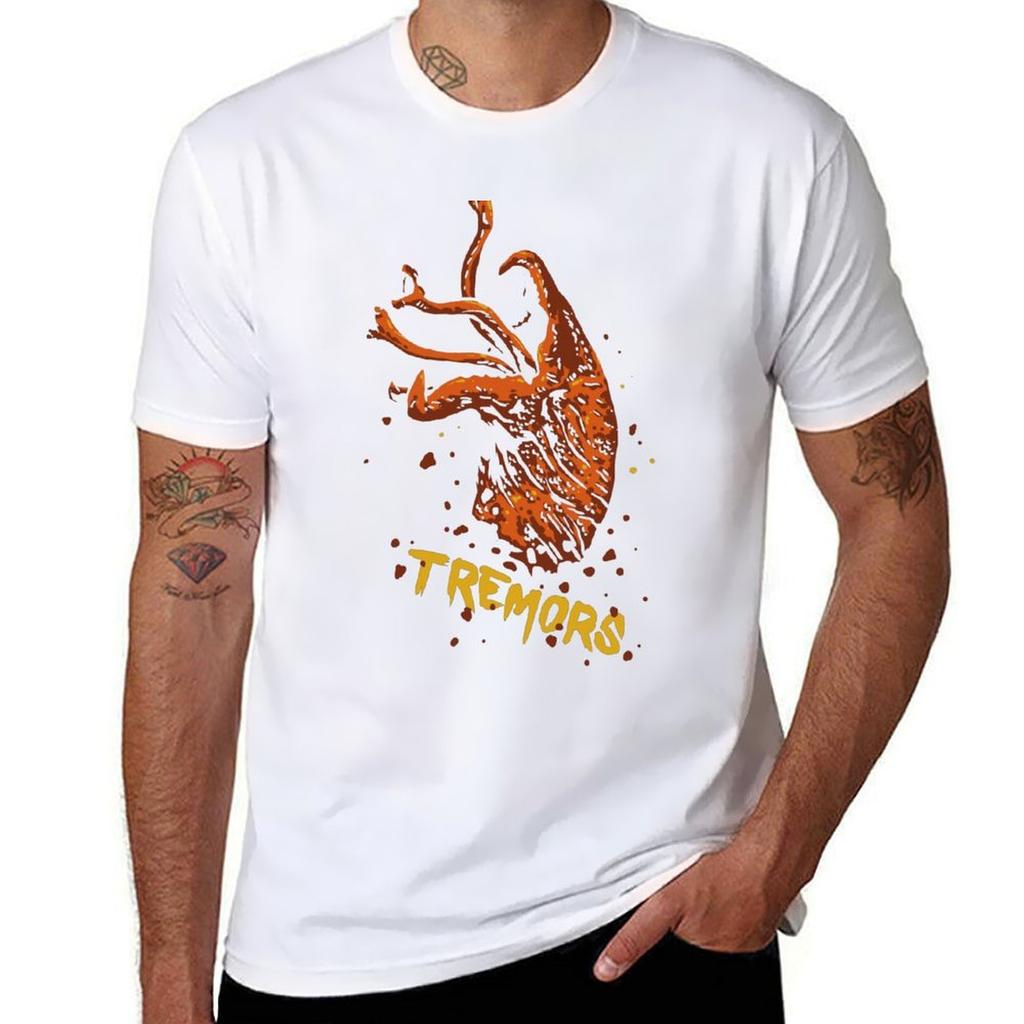 Tremors Shirt And Product Design Tshirt Plus Size Workout Short Sleeve Top