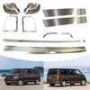 Compatible with 2015-2019 Volkswagen Caravelle: Rearview Mirror Door Edge Strip, Taillight Frame, Interior & Exterior Rear Guard Plate.