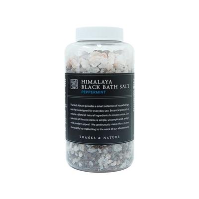 Saengsnature Himalayan Black Badesalz Pfefferminzgeschmack, 1200g, 1 Stück