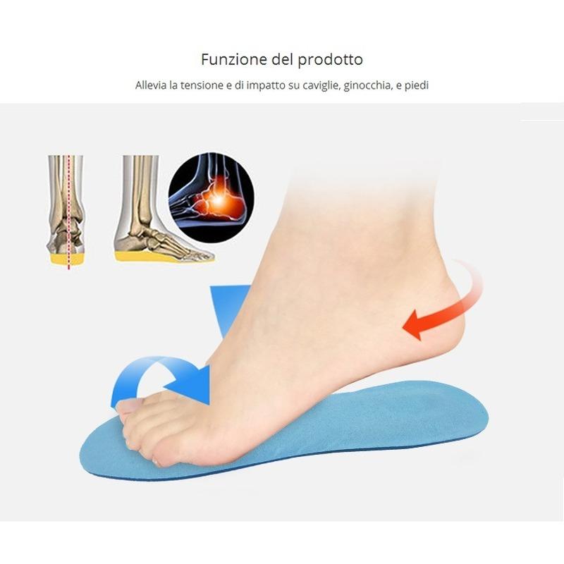 Sports Soft Silicone Gel Air Cushion Insole Hiking Running Shoe Insoles Pads Absorb Shock Footbed for Men and Women