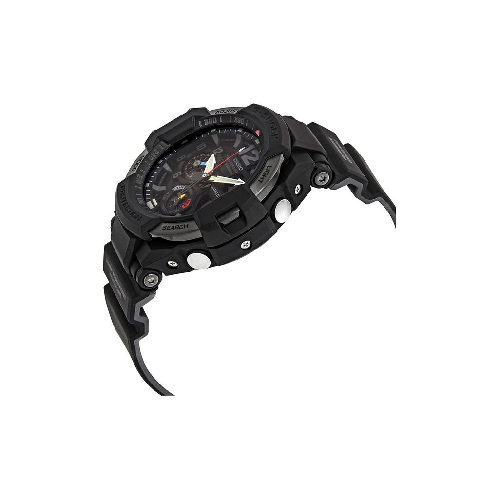 Casio G-Shock Aviation Series Fashion Retro Classic Pointer Dual Display 3D Sports Waterproof Quartz Watch Men watches Black GA-1100-1A1