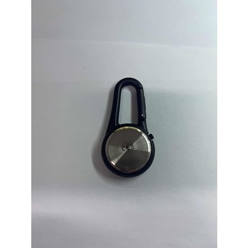 Skull Keychain Clip Watch: Luminous Analog Skull Pendant Watch, Perfect for Backpacks, Hiking, and Outdoor Activities - Halloween Gift