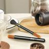 92MF Coffee Cleaning Brush Coffee Bar Brush Espresso Grinder Brush with Metal Handle Perfect for Cleaning Powder Flour