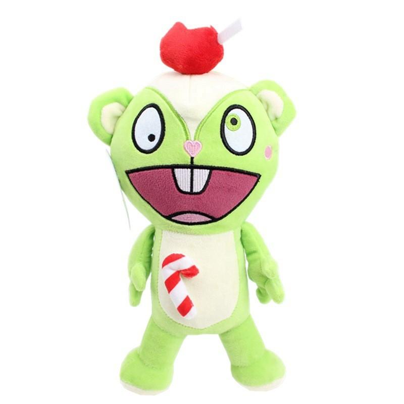 28cm Happy Tree Friends HTF Flippy Fliqpy Plush Toy Anime Cosplay Doll Soft Stuffed Pillow Kids Christmas Gift