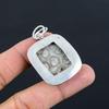 Daughters Day Deal Fossil Coral Gemstone Anniversary Pendant Jewelry 925 Silver