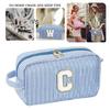 Large Capacity Cosmetic Bag Multifunctional Knitting Supplies Organiser Storage Bag with Carry Handle For Sewing Tool