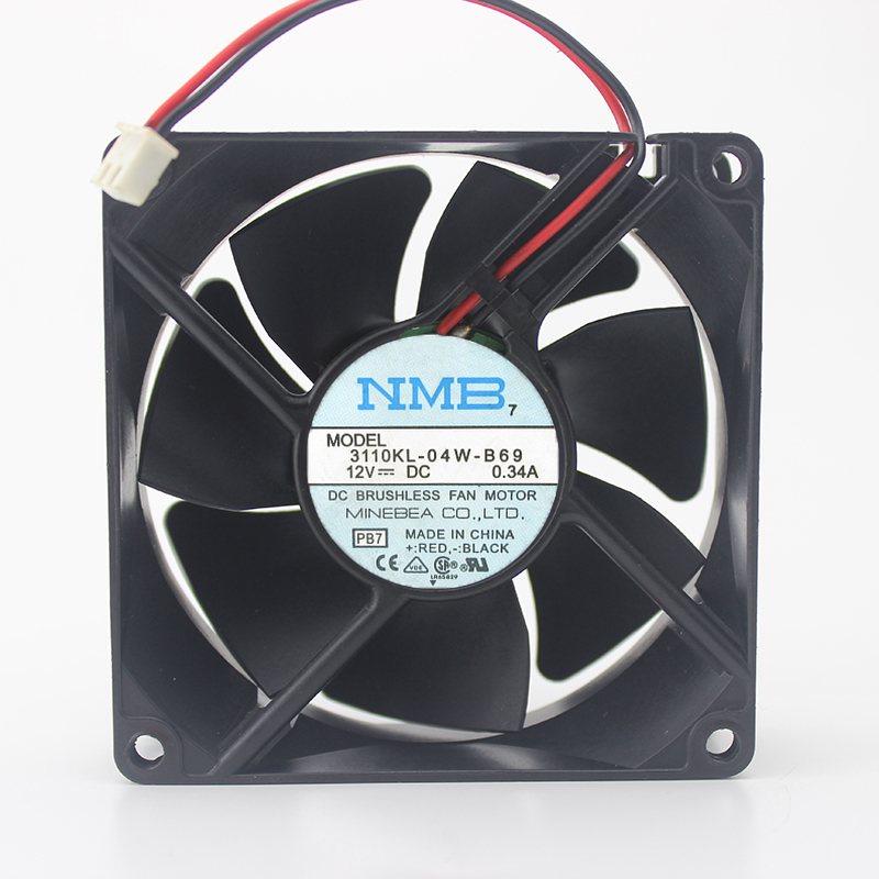 24V/12V 6cm DC Axial Cooling Fan NMB 3110KL-04W-B04 6025 12V