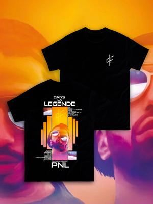 T-shirt Homme Le Monde Chico Album PNL Rappeur Français T-shirt Imprimé Graphique Homme Mode Hip Hop T-shirt à Manches Courtes Streetwear