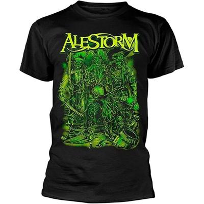Herren T-Shirt mit kurzen Ärmeln, Alestorm 'Take No Prisoners' T-Shirt Schwarz