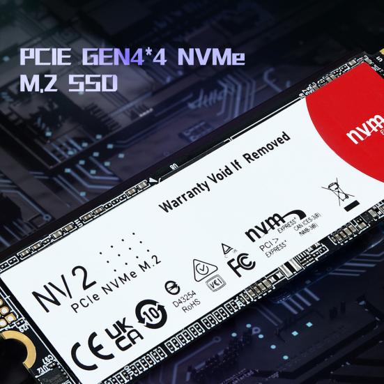 PCIe 4.0 M.2 NVMe SSD Prędkość Do 7300MB/s Odczyt 6800MB/s Zapis 64/128/256GB 3D NAND PC Laptop Komputer Stacjonarny Wewnętrzny Gamingowy Dysk SSD