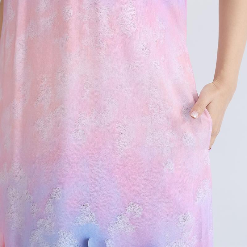 Elegant Summer Loose Dress Woman Clothing Casual Loose Plus Size Long Dresses