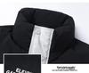 Men's Trendy Color Block Stand Collar Down Jacket - Warm & Stylish Winter Coat