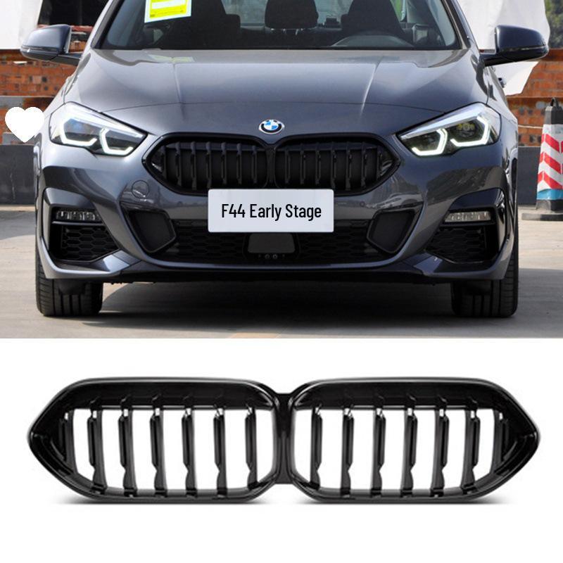Compatible with 2023 BMW 2 Series F44: Front Lip, Rear Diffuser, Tail Wing, Side Skirts, Night Black Grille Body Kit 225 Fan.