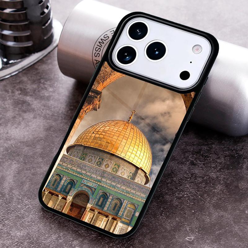 Jerusalem Gebäude Handyhülle für iPhone 17 16 15 Pro Max Air 14 13 12 11 Plus Stoßfeste Hülle