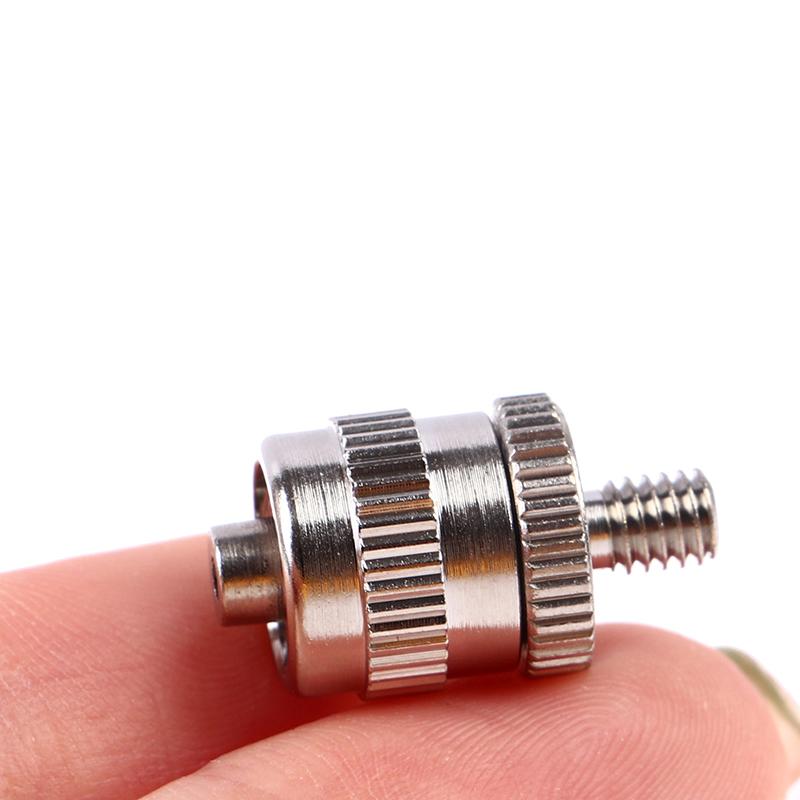 1 Stück M4 M5 M6 M8 Gewinde Vernickelt Messing Spritze Metall Luer-Lock-Adapter Klebstoffspender Verbunden mit Metalladapter