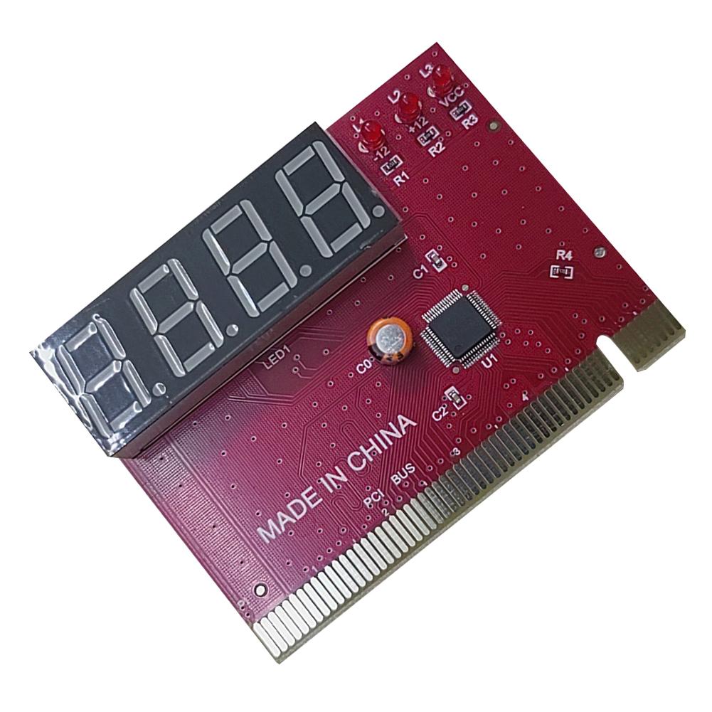 PC 4-digit Code Mainboard Motherboard Diagnostic Analyzer Tester PCI Card