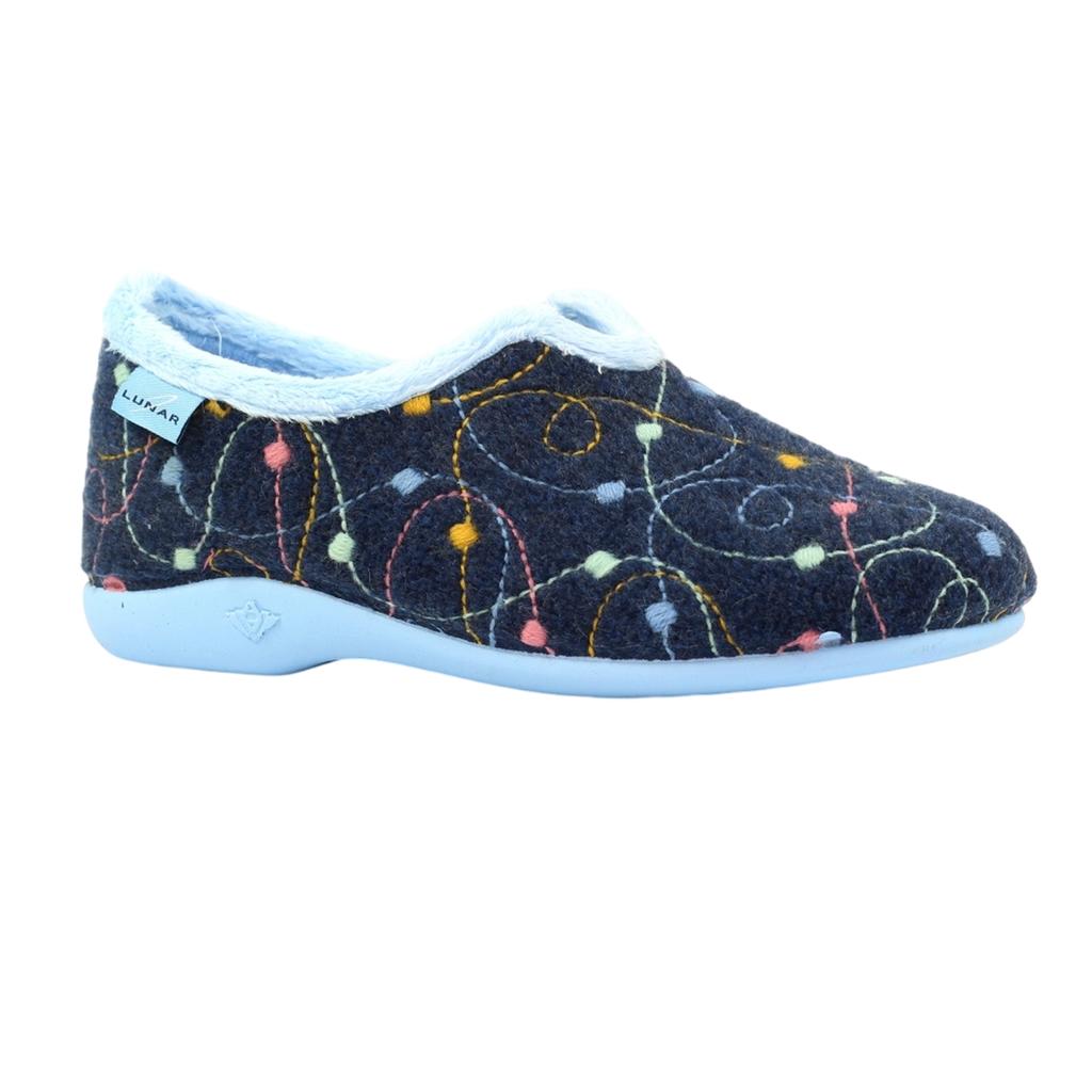 Lunar Womens/Ladies Helsinki Slippers