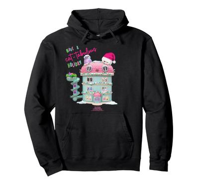 DreamWorks Gabby's Dollhouse Cat Holiday House Hoodie