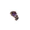 Zircon Oval Geometric Fashion Ring For Women Elegant Jewelry Accessory