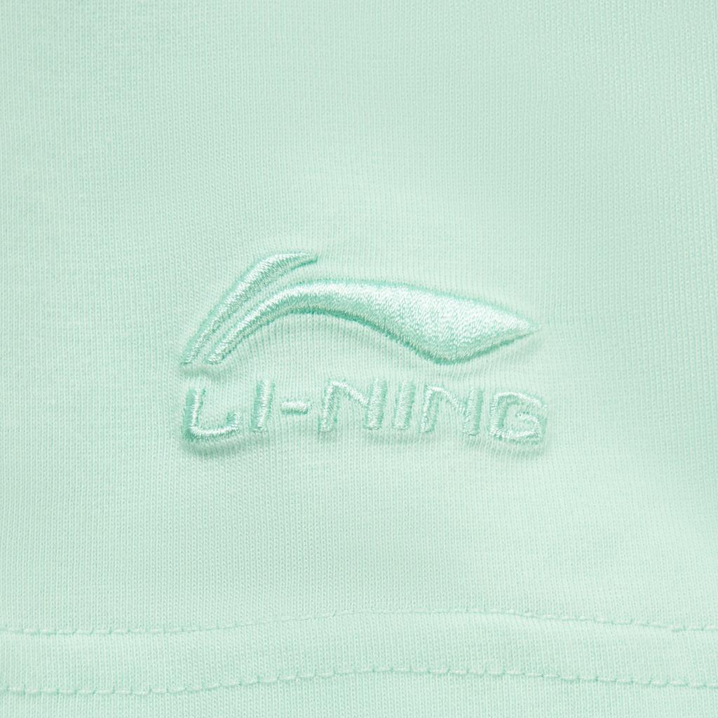 Li Ning Sports Lifestyle Series Casual Versatile Ice Feel Moisture Wicking Comfortable Quick Dry Cool Round Neck Short Sleeve T-Shirt AHSVE97-3