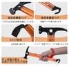 [Reinforced Version] Peg Hammer HUNDRUP Camping Hammer Tent Pegs High Carbon Steel Hammer Added Fixing Rivets Includes Storage Bag (Random Color) 3