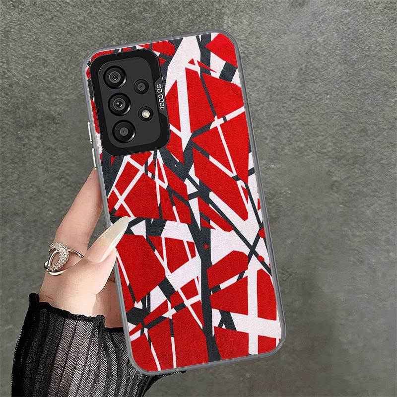 Eddie Van Halen Graphic Guitar Soft Phone Case for Samsung A17 A16 A15 A14 A13 A57 A56 A55 A54 A53 A37 A36 A35 A34 A33 A26 A25 A