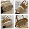 JMXD- Handmade Knitted Fashion Crossbody Bucket Bag for Women Shoulder Bag