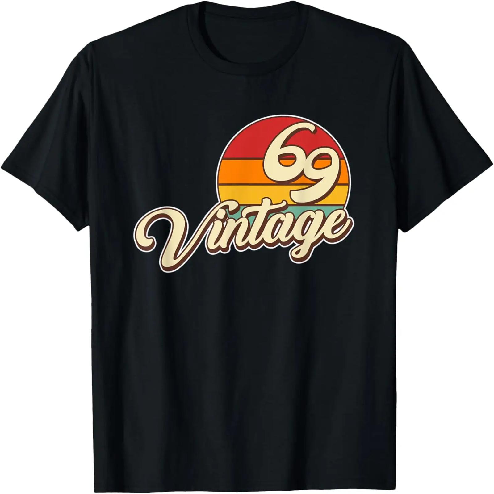 Retro Gift Graphic Vintage 1969 T-Shirt S