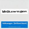 1Pcs 3D ABS Letter Emblem Car Rear Trunk Decals For VW GTI Golf Polo Tiguan Passat Touareg Jetta CC Badge Auto Accessory Hub Cap EE1